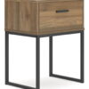 Deanlow - Honey - One Drawer Night Stand - Image 3