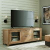 Rencott - Light Brown - Extra Large TV Stand - Image 4