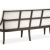 Roxbury Manor - Bench With Upholstered Seat and Back - Homestead Brown - Image 4