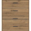 Deanlow - Honey - Five Drawer Chest - Image 2