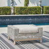 Seton Creek - Gray - Ottoman With Cushion - Image 4