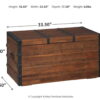 Kettleby - Brown - Storage Trunk - Image 3