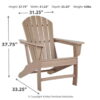 Sundown Treasure - Outdoor Adirondack Chair - Image 11