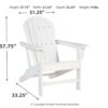 Sundown Treasure - Outdoor Adirondack Chair - Image 5