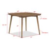 Weldon - Dining Table - Brown - Image 2