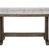 Quincy - Counter Height Bench - Brown - Image 4