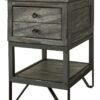 Moro - Chairside Table - Two Tone Warm Gray - Image 3