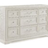 Alexandria - Dresser & Mirror - White - Image 3