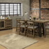 Loft Brown - 24” Barstool - Two Tone Gray / Brown - Image 4