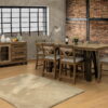 Loft Brown - 24” Barstool - Two Tone Gray / Brown - Image 3