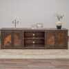 Blackburn - TV Stand - Charred Brown - Image 3