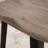 Blacksmith - 24" Stool - Truffle Brown / Oil Black - Image 3