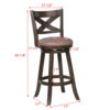 Kipper - Swivel Bar Stool (Set of 2) - Image 2