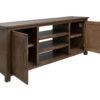 Novus lodge - 2 Doors TV Stand - Walnut Brown - Image 4