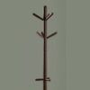 Solid Wood Coat Rack - Cappuccino - Image 2