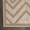 9' X 12' Area Rug Geometric Flatweave Area Rug - Beige - Image 4