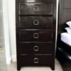 Five Drawer Standard Chest - Black - Image 4