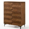 Five Drawer Chest - Walnut - Image 3