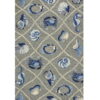 8' X 10' UV Treated Coastal Sea Life Indoor / Outdoor Area Rug - Gray - Image 4