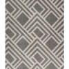 7' X 10' Machine Woven UV Treated Geometric Indoor / Outdoor Area Rug - Gray - Image 4