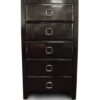 Five Drawer Standard Chest - Black - Image 3