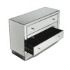 Glass Three Drawer Dresser - Clear - Image 4