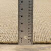 8' X 8' Round Stain Resistant Area Rug Outdoor / Indoor - Beige - Image 4