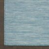 9' X 12' Power Loom Area Rug - Aqua - Image 2