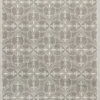 7' X 10' Machine Woven UV Treated Ogee Indoor / Outdoor Area Rug - Gray - Image 3