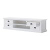 Classic Entertainment Unit With Four Drawers - White - Image 3