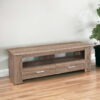 Open Shelving TV Stand - Deep Taupe - Image 2