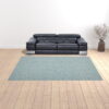 9' X 12' Power Loom Area Rug - Aqua - Image 3