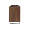 Contemporary Media TV Stand - Brown - Image 3