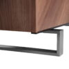 Contemporary Media TV Stand - Brown - Image 2