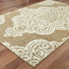 7' X 10' Oriental Stain Resistant Indoor / Outdoor Area Rug - Tan - Image 2