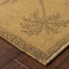 9' X 13' Stain Resistant Outdoor / Indoor Area Rug - Tan - Image 4