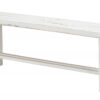 Rustic Distressed Bench - White - Image 2