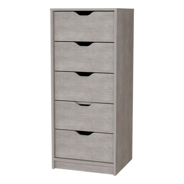 Five Drawer Standard Chest - Oak