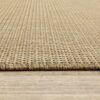 8' X 8' Round Stain Resistant Area Rug Outdoor / Indoor - Beige - Image 3