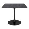 Steel Dining Table - Black - Image 4