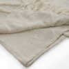 Cotton Geometric Throw - Ivory - Image 4