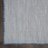 7' X 10' Geometric Power Loom Area Rug - Blue - Image 2