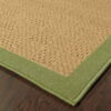 9' X 13' Stain Resistant Outdoor / Indoor Area Rug - Beige - Image 4