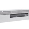 Cabinet Enclosed Storage TV Stand - White - Image 2