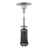 48000 Btu Steel Propane, Cylindrical Pole Standing Patio Heater - Silver - Image 3