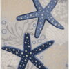 9' X 12' Starfish Indoor / Outdoor Area Rug - Blue / Gray - Image 4