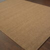 9' X 13' Stain Resistant Indoor / Outdoor Area Rug - Tan - Image 3