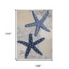 9' X 12' Starfish Indoor / Outdoor Area Rug - Blue / Gray - Image 2