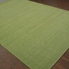 9' X 13' Stain Resistant Indoor / Outdoor Area Rug - Green - Image 4