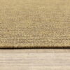 8' X 8' Round Stain Resistant Outdoor & Indoor Area Rug - Tan - Image 3